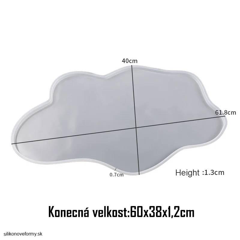 Nepravidelná forma na podnos / stôl