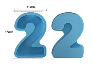 Silikónová forma číslica - 2