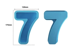 Silikónová forma číslica - 7