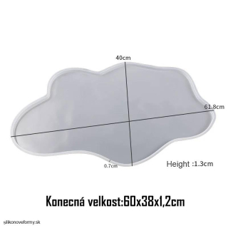 Nepravidelná forma na podnos / stôl