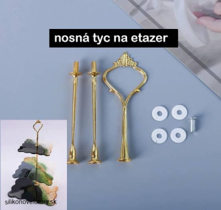 Nosná tyč na etažér - korunka