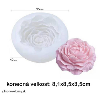 Silikónová forma ruža