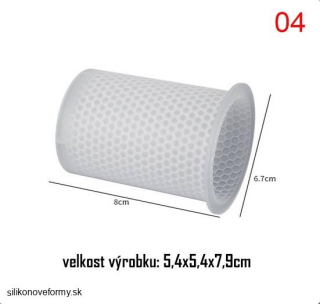Forma na sviečky - včelí plást -  valec
